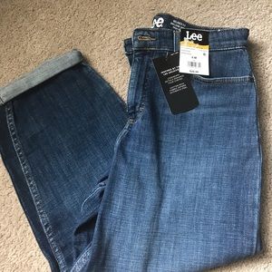 Brand new Lee crop jeans
